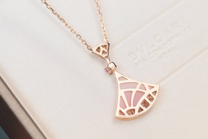 [Lumi Jewels]DREAM NECKLACE PINK MOP DIAMOND
