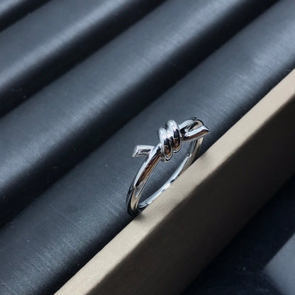 [Lumi Jewelry]KNOT RING 1.2MM