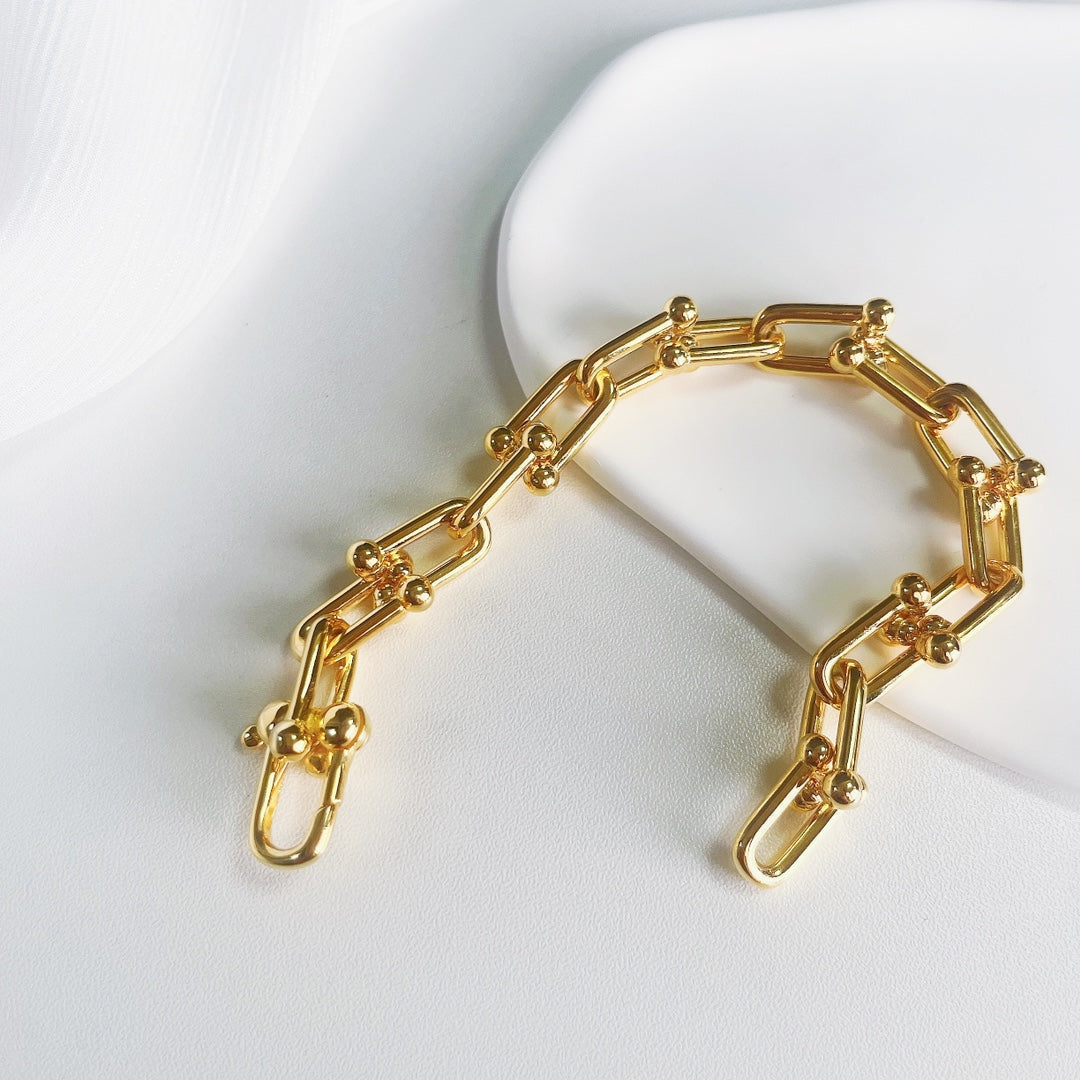 [Lumi Jewelry]HARDWEAR GOLD BRACELET