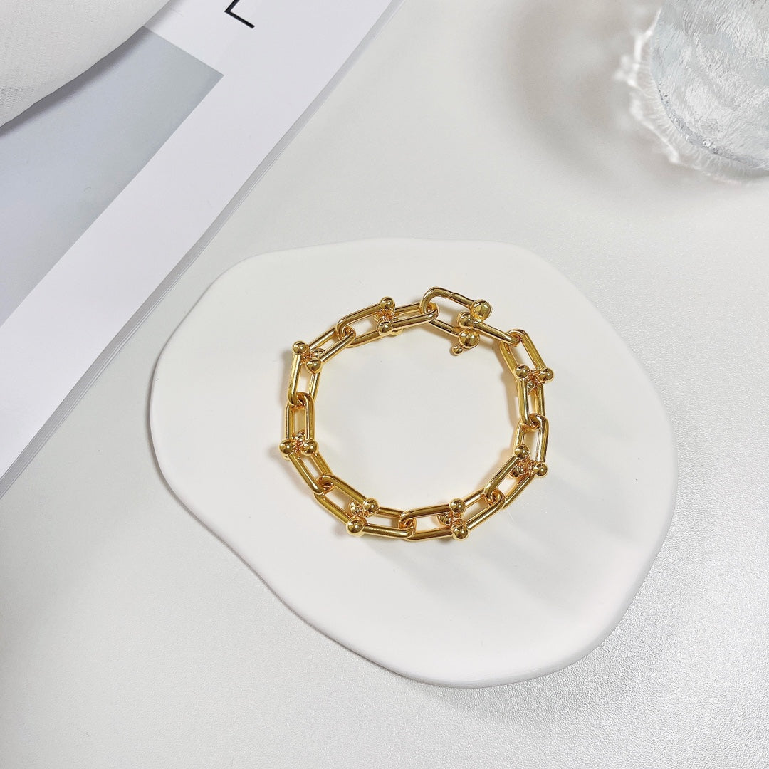 [Lumi Jewelry]HARDWEAR GOLD BRACELET