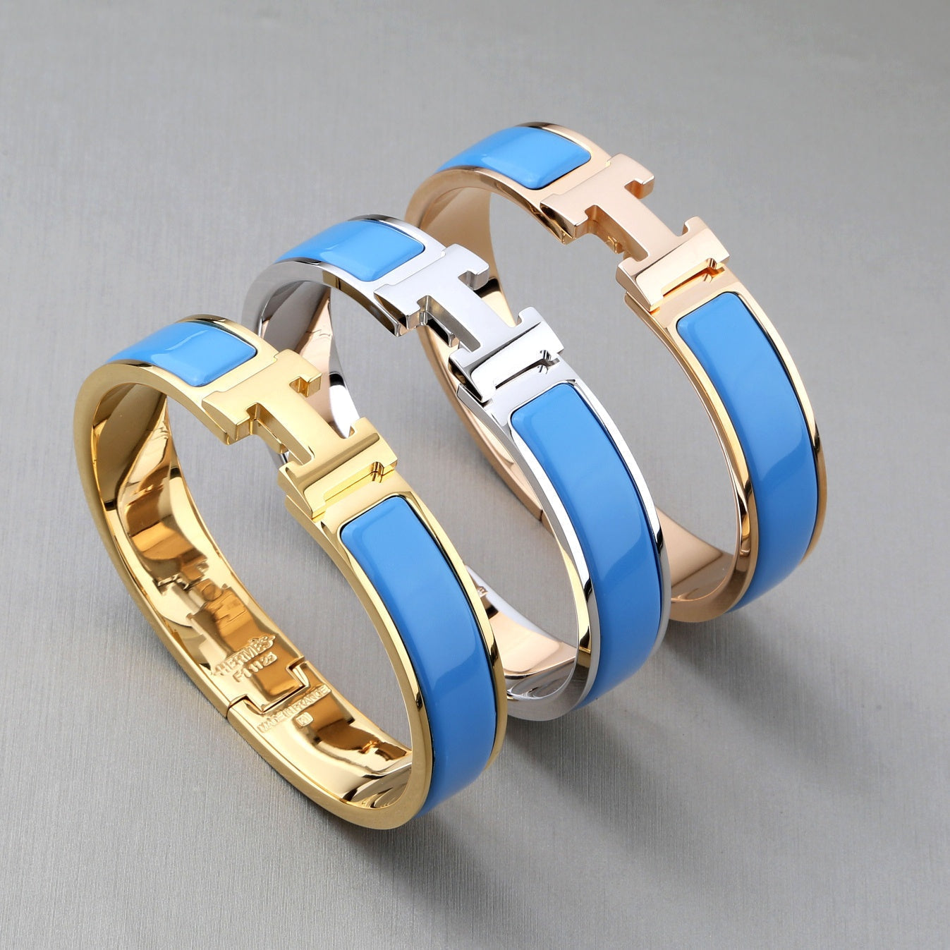 [Lumi Jewels]BRACELET H TURQUOISE 12MM