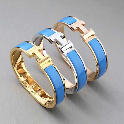 [Lumi Jewels]BRACELET H TURQUOISE 12MM