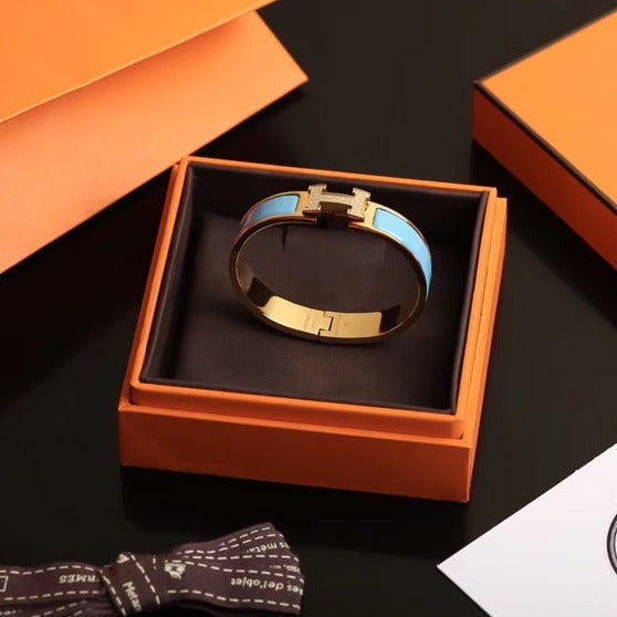 [Lumi Jewels]BRACELET CLOUD BLEU OR DIAMANT