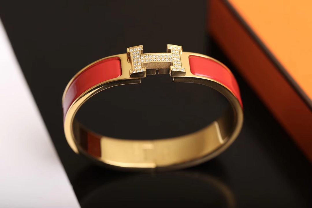 [Lumi Jewels]BRACELET H OR DIAMANT