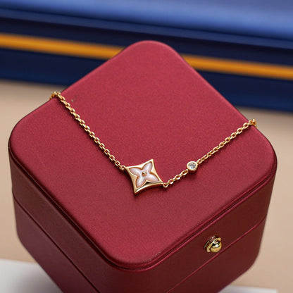 [Lumi Jewels]BRACELET ÉTOILE 1 DIAMANT OR ROSE