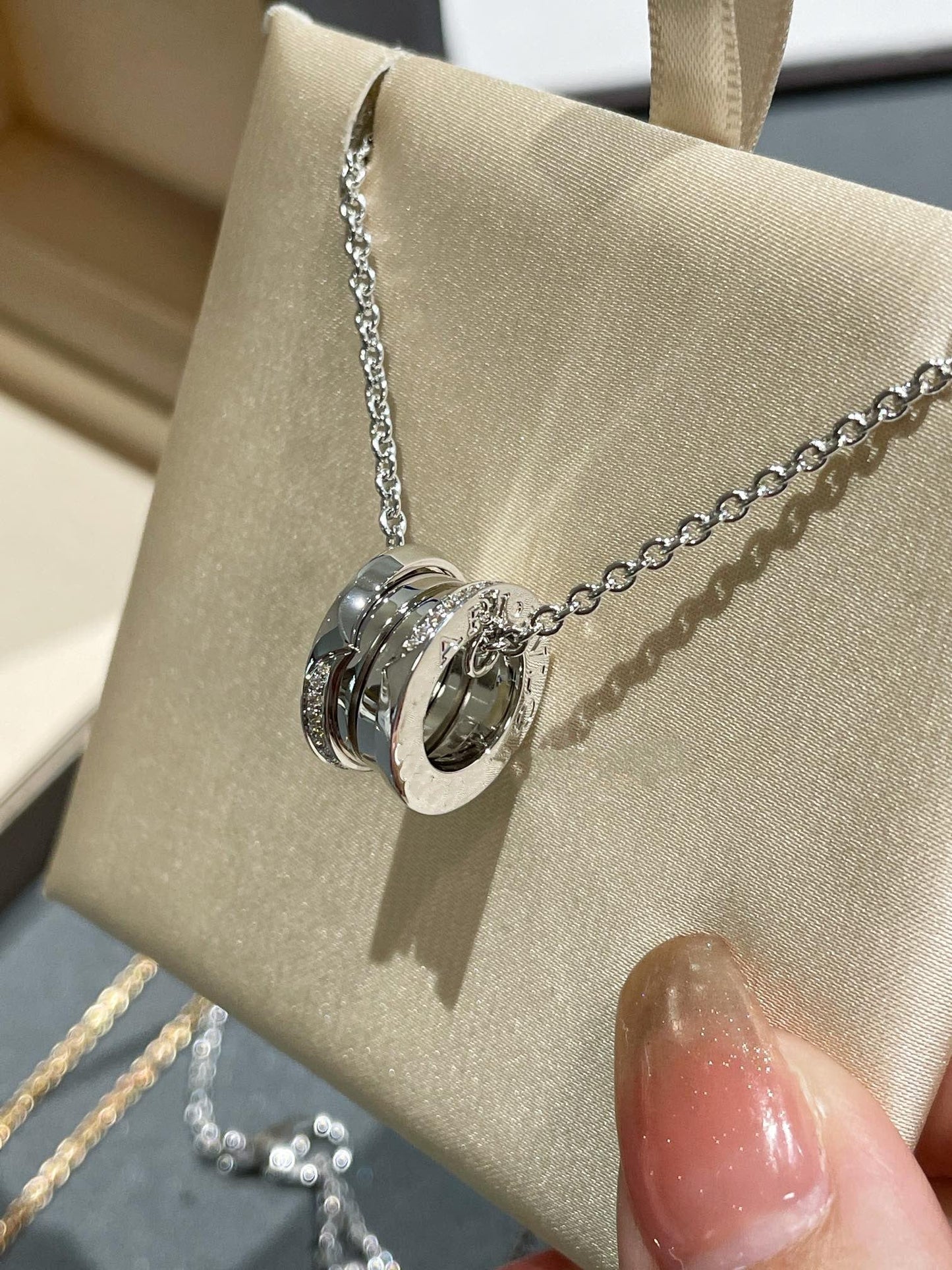 [Lumi Jewels]COLLIER DIAMANT ZERO 1