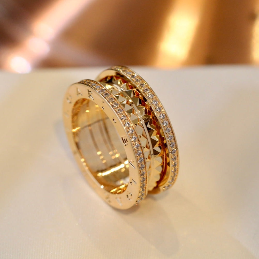 [Lumi Jewels]BAGUE OR ET DIAMANTS ZERO 1