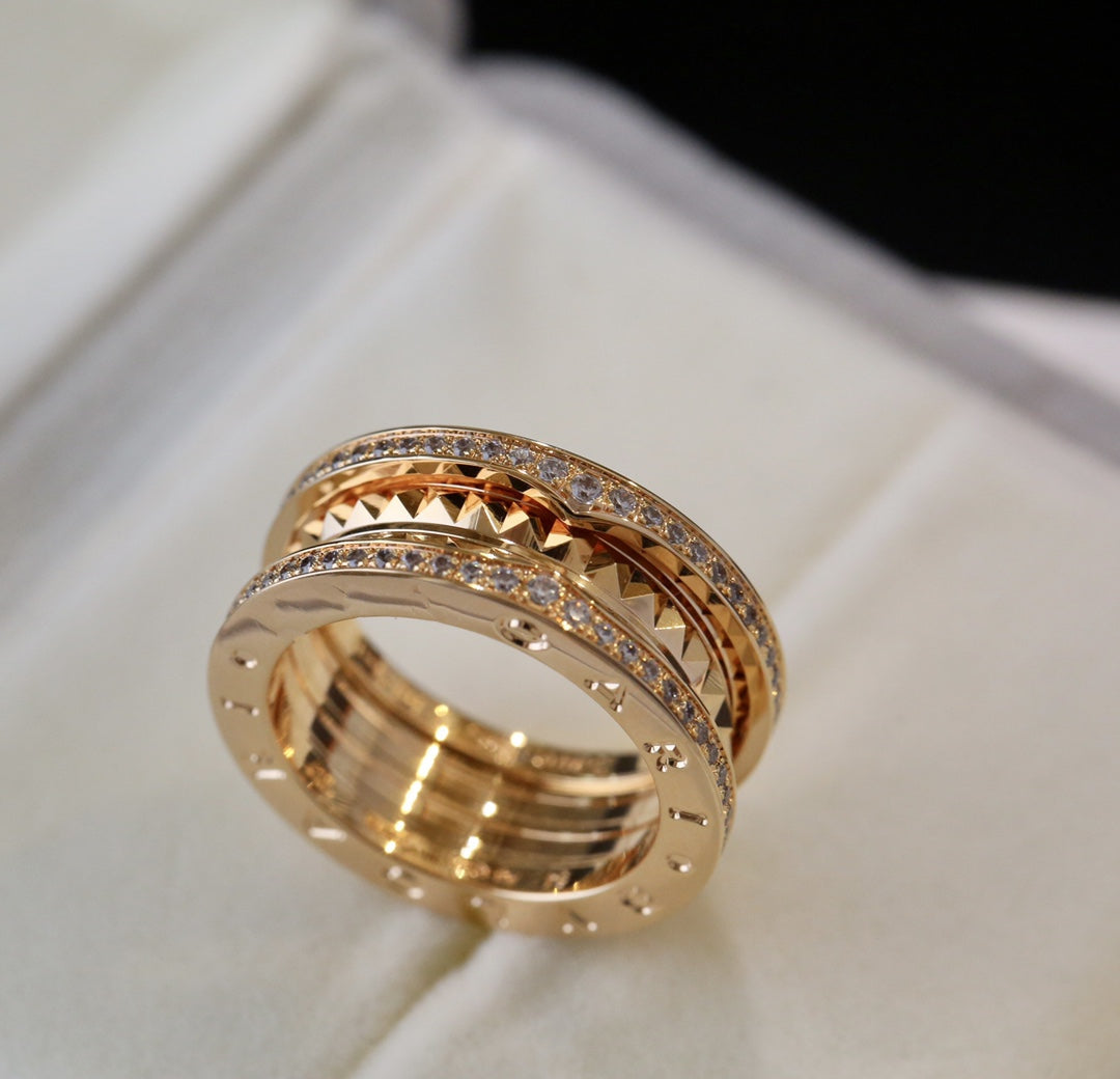 [Lumi Jewels]BAGUE OR ET DIAMANTS ZERO 1
