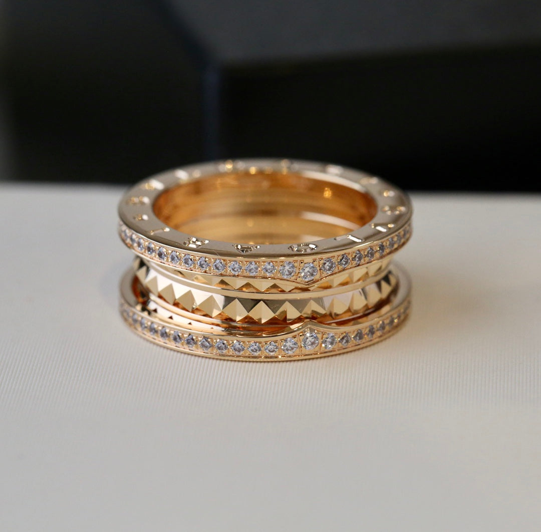 [Lumi Jewels]BAGUE OR ET DIAMANTS ZERO 1