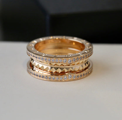 [Lumi Jewels]BAGUE OR ET DIAMANTS ZERO 1