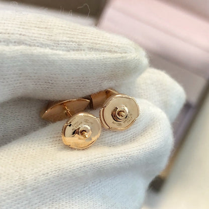 [Lumi Jewels]DREAM EARRINGS 3 MOTIFS ONYX MOP PINK GOLD