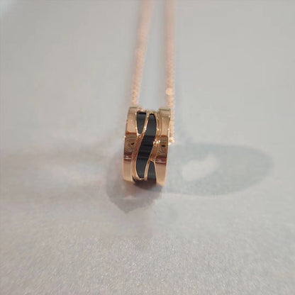 [Lumi Jewels]COLLIER ZERO 1 OR ROSE