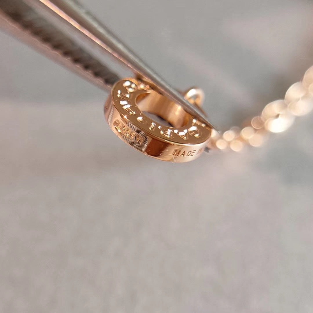 [Lumi Jewels]COLLIER ZERO 1 OR ROSE