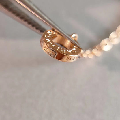 [Lumi Jewels]COLLIER ZERO 1 OR ROSE
