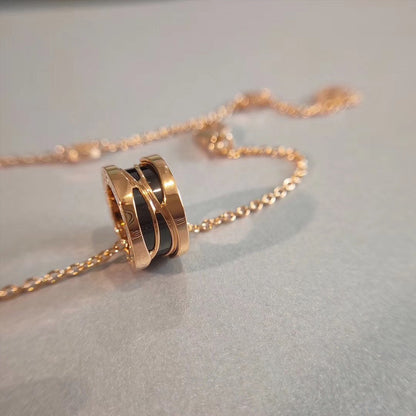 [Lumi Jewels]COLLIER ZERO 1 OR ROSE