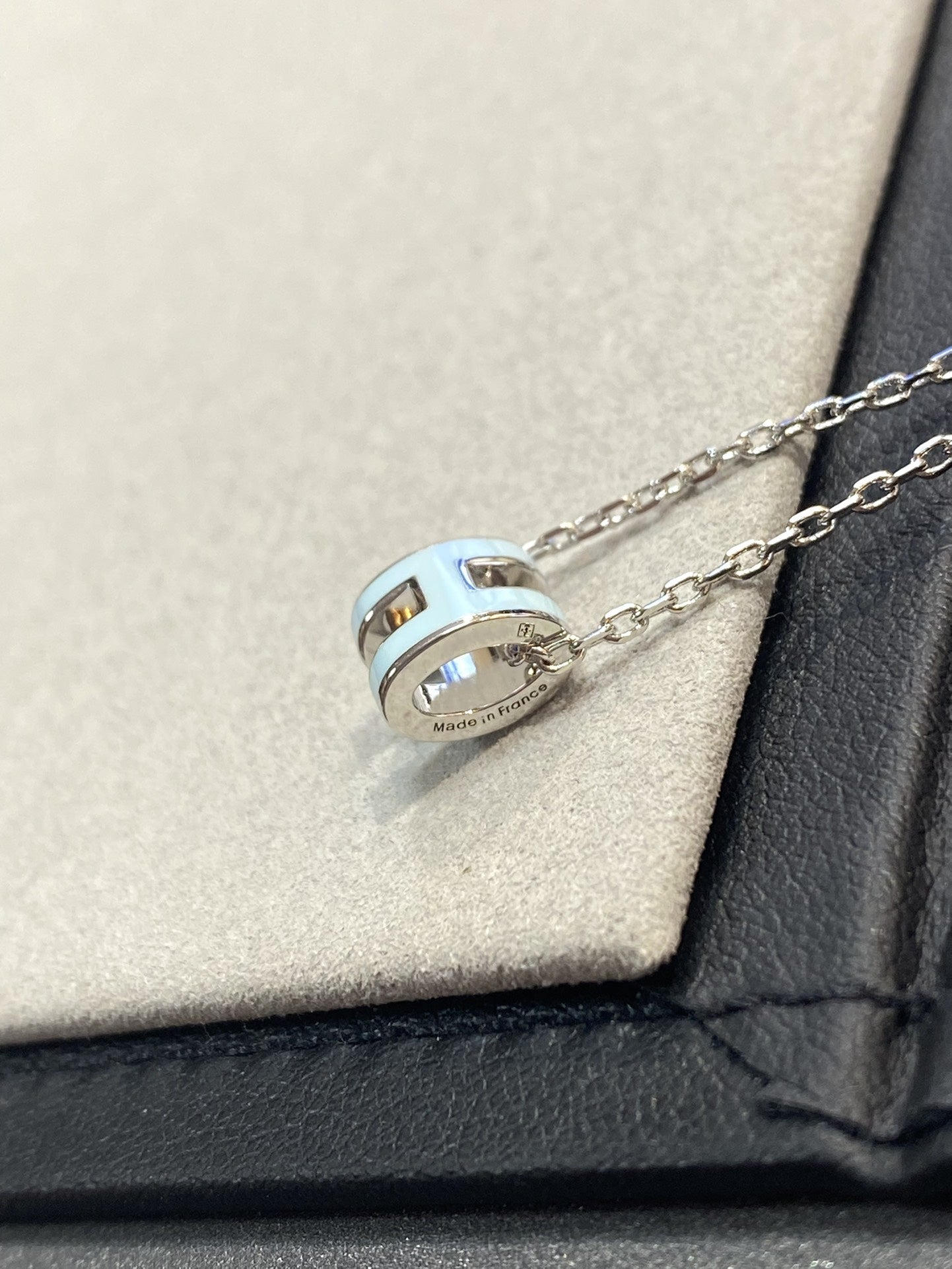 [Lumi Jewels]COLLIER POP H BLEU CLAIR