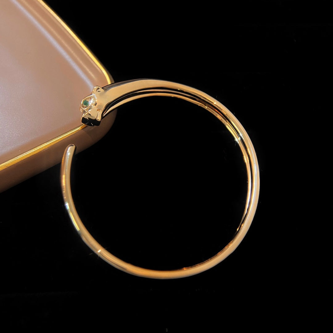 [Lumi Jewels]BRACELET OUVERT PANTHERE OR