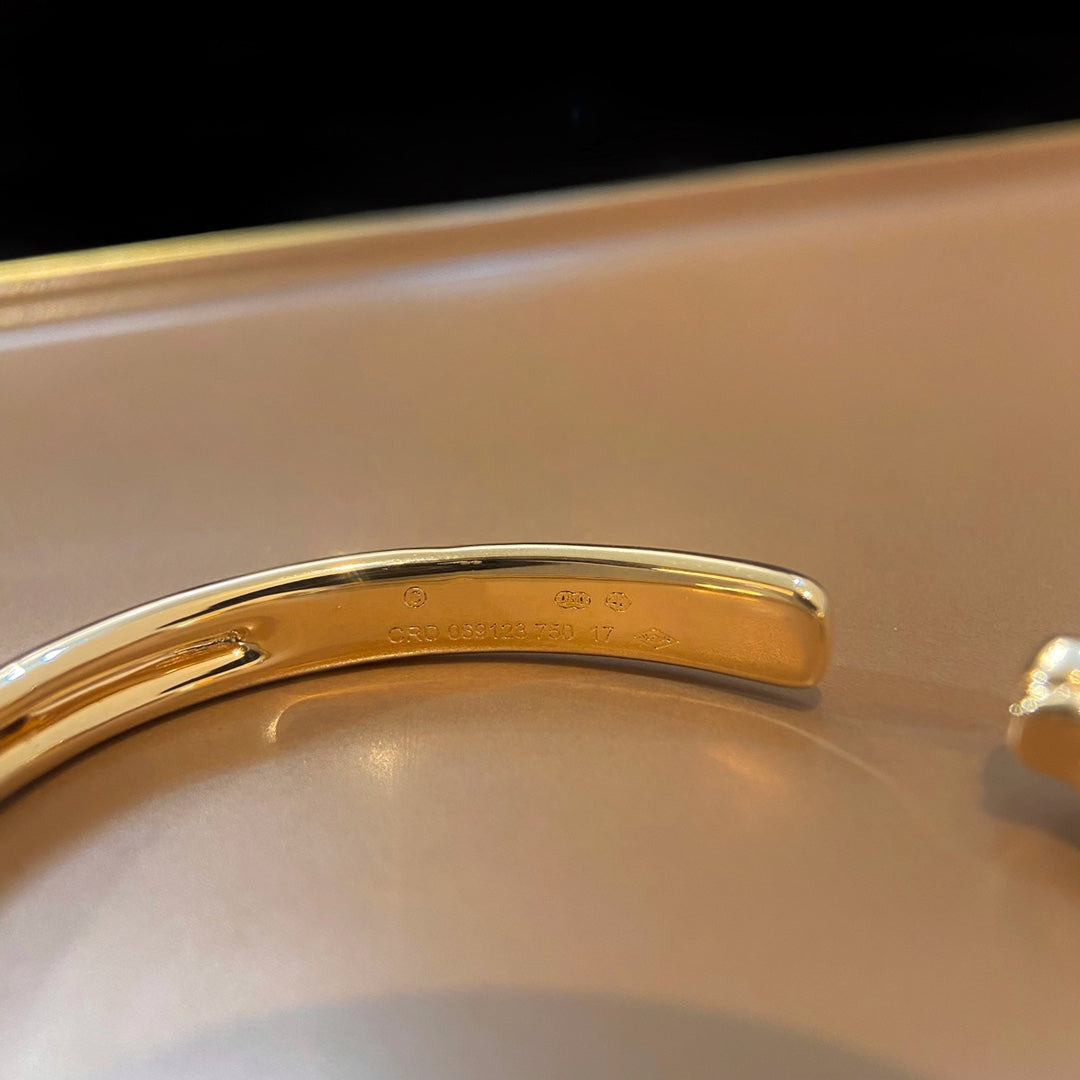 [Lumi Jewels]BRACELET OUVERT PANTHERE OR