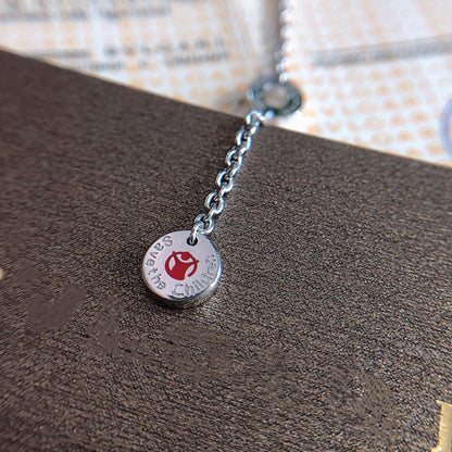 [Lumi Jewels]COLLIER ARGENT CÉRAMIQUE NOIRE ZERO 1