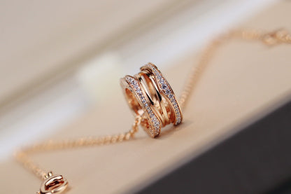 [Lumi Jewels] ZERO 1 COLLIER EN OR ROSE