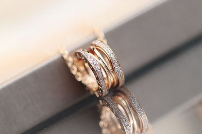 [Lumi Jewels] ZERO 1 COLLIER EN OR ROSE