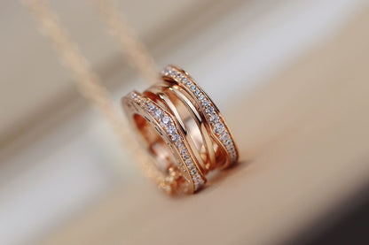 [Lumi Jewels] ZERO 1 COLLIER EN OR ROSE