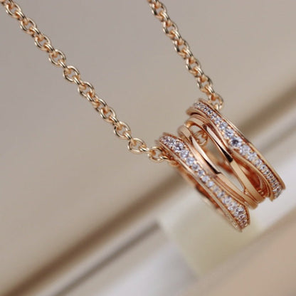 [Lumi Jewels] ZERO 1 COLLIER EN OR ROSE