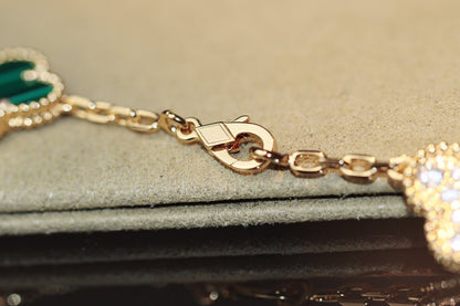 [Lumi Jewels]CLOVER 20 MOTIFS ONYX ROSE GOLD