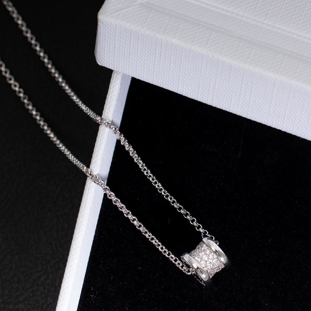 [Lumi Jewels]ZERO 1 SILVER DIAMOND NECKLACE