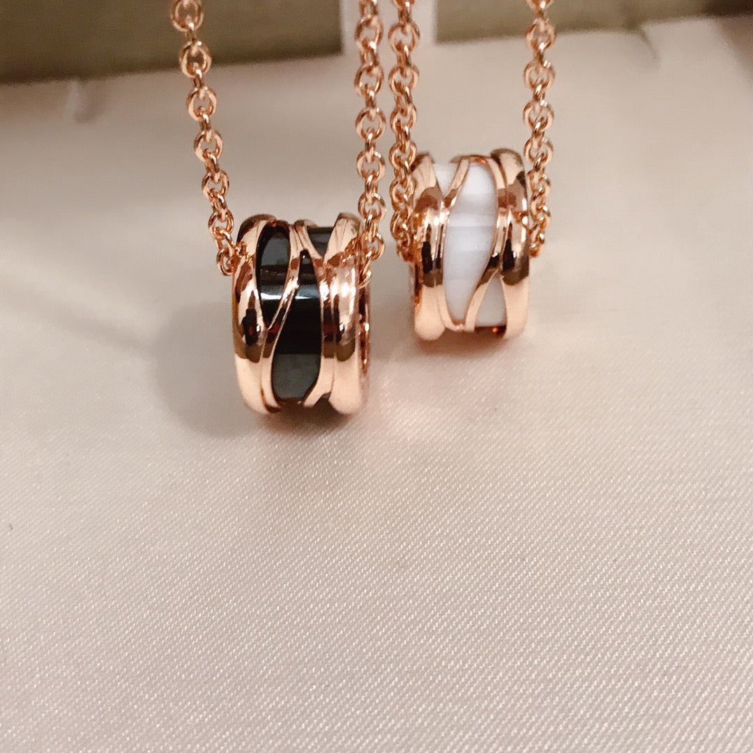 [Lumi Jewels]ZERO 1 QUATRE ANNEAUX CÉRAMIQUE OR ROSE