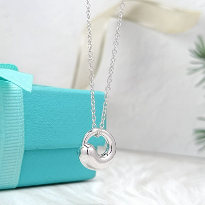 [Lumi Jewelry]SNAIL PEDANT SILVER NECKLACE