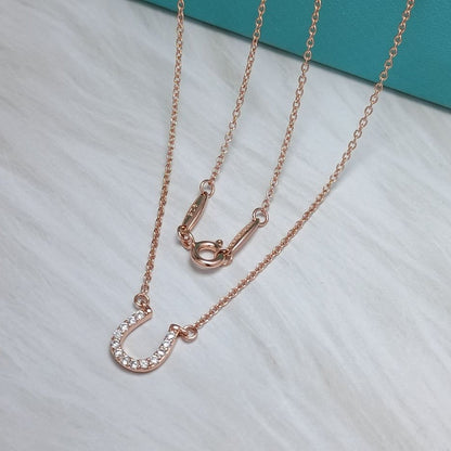 [Lumi Jewelry]U DIAMONDS PEDANT NECKLACE