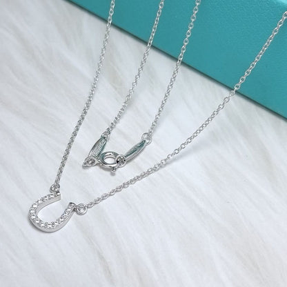 [Lumi Jewelry]U DIAMONDS PEDANT NECKLACE