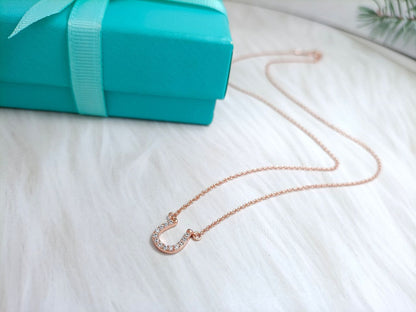 [Lumi Jewelry]U DIAMONDS PEDANT NECKLACE
