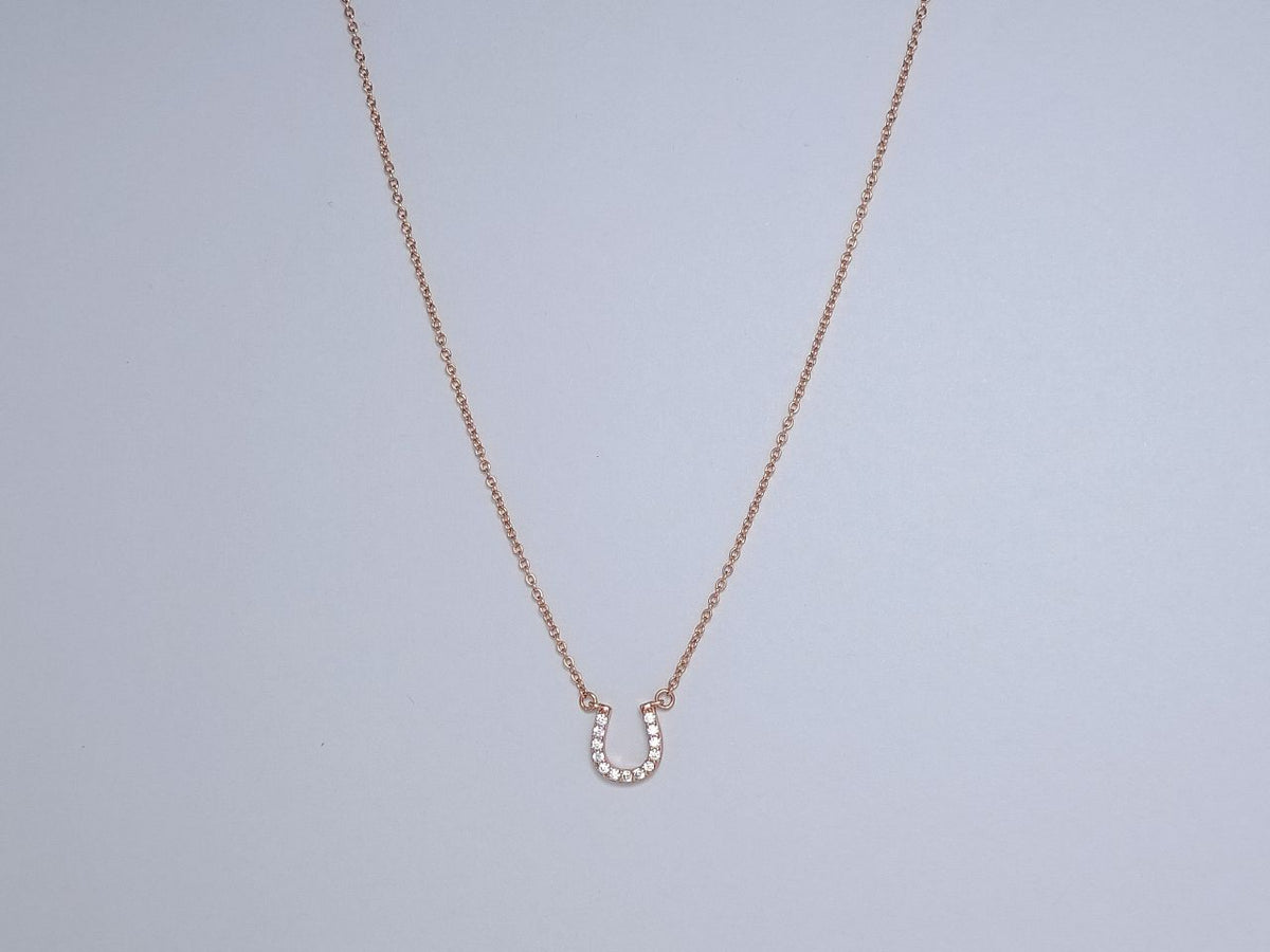 [Lumi Jewelry]U DIAMONDS PEDANT NECKLACE