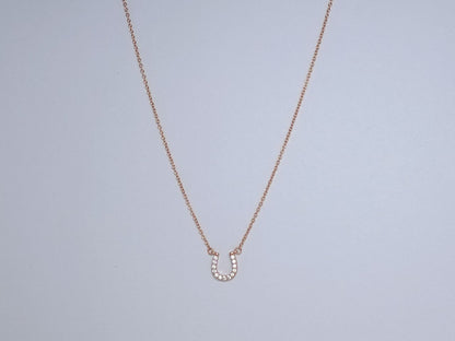 [Lumi Jewelry]U DIAMONDS PEDANT NECKLACE