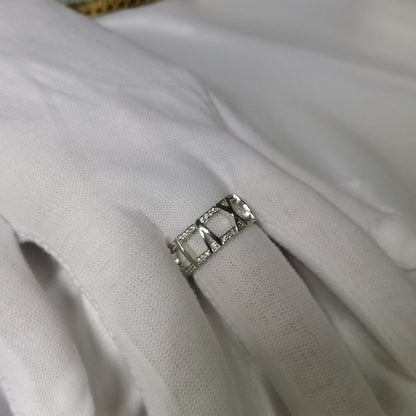 [Lumi Jewelry]ATLAS LARGE OPEN DIAMOND RING