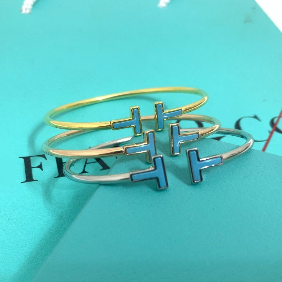 [Lumi Jewelry]T BRACELET 1.8MM TURQUOISE