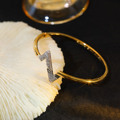 [Lumi Jewels]BRACELET EN OR ET DIAMANTS VOLTE UPSIDE DOWN
