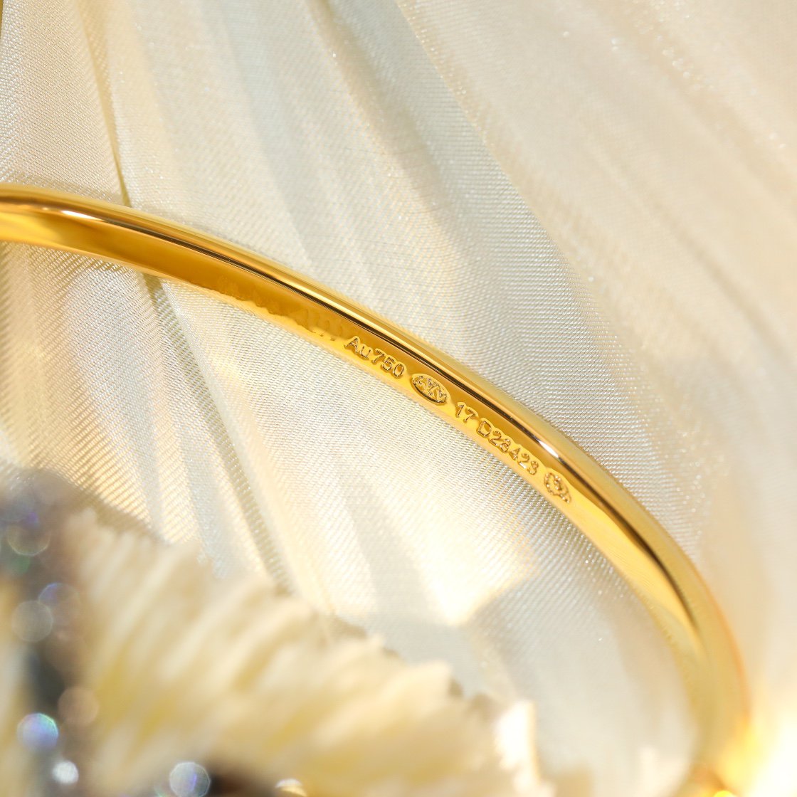 [Lumi Jewels]BRACELET EN OR ET DIAMANTS VOLTE UPSIDE DOWN