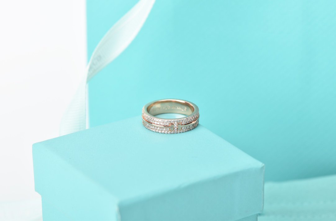 [Lumi Jewelry]T WIRE DIAMOND RING