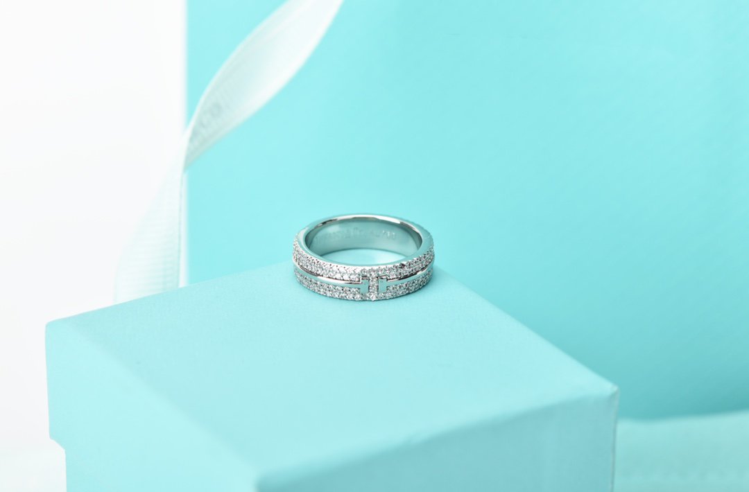 [Lumi Jewelry]T WIRE DIAMOND RING