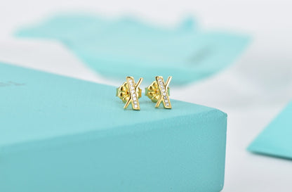 [Lumi Jewelry]ATLAS DIAMOND STUD EARRINGS