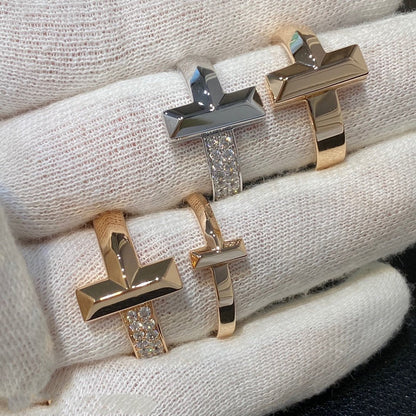 [Lumi Jewelry]T WIRE MEDIUM DIAMOND RING