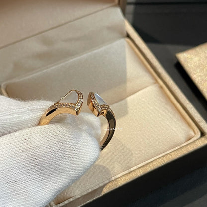 [Lumi Jewels]DREAM MOP DIAMOND OPEN RING