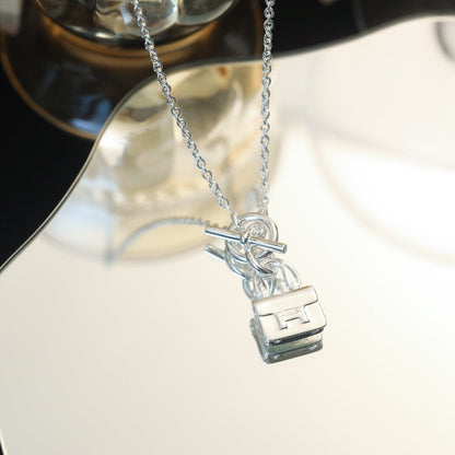 [Lumi Jewels]COLLIER PENDENTIF POP H ARGENT