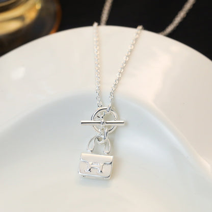 [Lumi Jewels]COLLIER PENDENTIF POP H ARGENT