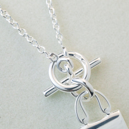 [Lumi Jewels]COLLIER PENDENTIF POP H ARGENT