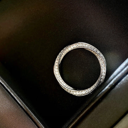 [Lumi Jewelry]SPIRAL DIAMOND RING
