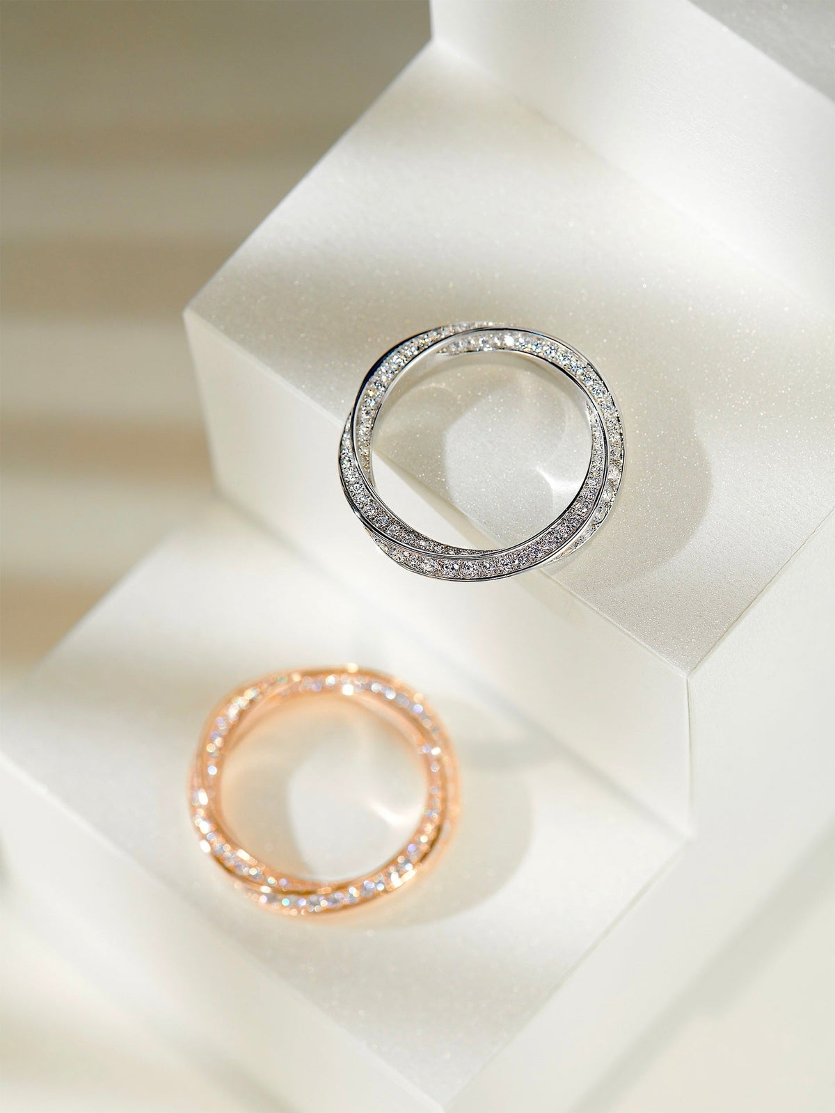 [Lumi Jewelry]SPIRAL DIAMOND RING